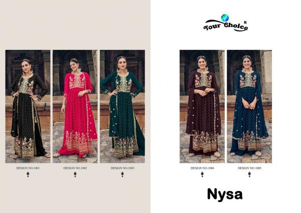  Your Choice Nysa Festive Wear Designer Salwar Kameez